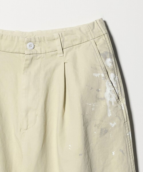concause(コンコース)の「<concause> wide chino Trouser/チノパンツ(チノパンツ・メンズ・オフホワイト/ブラック/ケリーグリーン・4/5)」の14枚目の写真