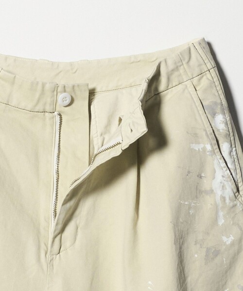 concause(コンコース)の「<concause> wide chino Trouser/チノパンツ(チノパンツ・メンズ・オフホワイト/ブラック/ケリーグリーン・4/5)」の15枚目の写真