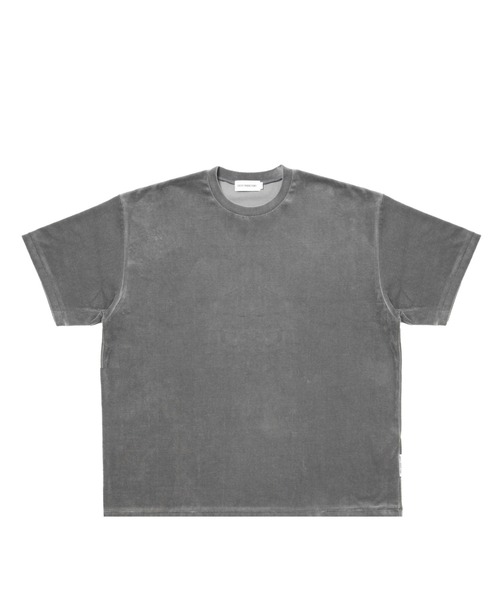 COOTIE PRODUCTIONS（クーティープロダクションズ）の「Velour S/S Tee（Tシャツ/カットソー・メンズ・ブラック/グレー・LARGE/MEDIUM）」の2枚目の写真