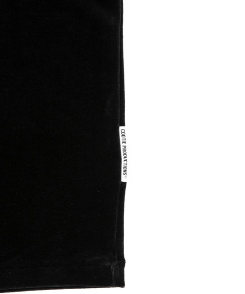 COOTIE PRODUCTIONS（クーティープロダクションズ）の「Velour S/S Tee（Tシャツ/カットソー・メンズ・ブラック/グレー・LARGE/MEDIUM/X-LARGE/SMALL）」の5枚目の写真
