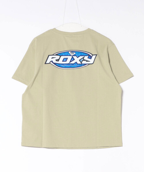 ROXY(ロキシー)の「ROXY/ロキシー 水着 ラッシュガード 半袖 Tシャツ 水陸両用 ロゴ SURF SOUL RASH TEE RLY262018 UT(Tシャツ/カットソー・レディース・ベージュ/オフホワイト/ピンク・L/M)」の4枚目の写真