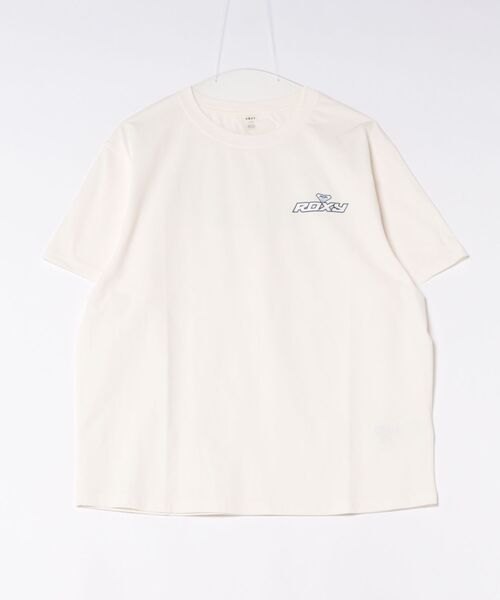 ROXY(ロキシー)の「ROXY/ロキシー 水着 ラッシュガード 半袖 Tシャツ 水陸両用 ロゴ SURF SOUL RASH TEE RLY262018 UT(Tシャツ/カットソー・レディース・ベージュ/オフホワイト/ピンク・L/M)」の16枚目の写真