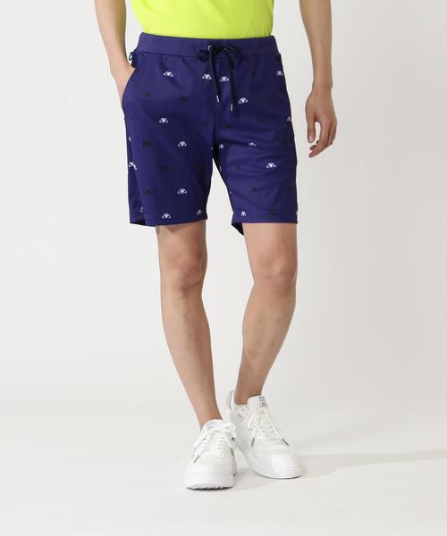 PEARLY GATES（パーリーゲイツ）の「【PEARLY GATES】手ハートＰＧ柄　ネオプロストレッチ変形ポップコーンカノコ（その他パンツ・メンズ・ホワイト系その他/ブルー系その他・MEDIUM/LARGE/X-LARGE）」の2枚目の写真