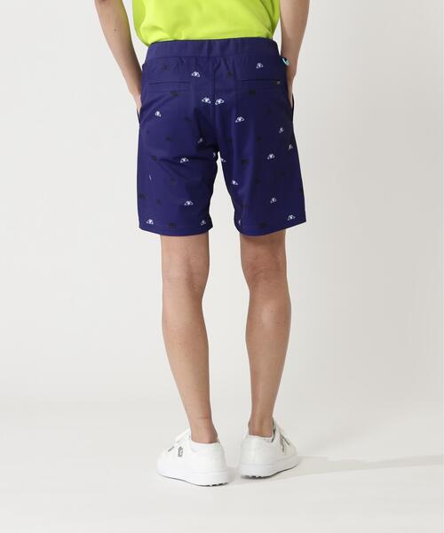 PEARLY GATES（パーリーゲイツ）の「【PEARLY GATES】手ハートＰＧ柄　ネオプロストレッチ変形ポップコーンカノコ（その他パンツ・メンズ・ホワイト系その他/ブルー系その他・MEDIUM/LARGE/X-LARGE）」の8枚目の写真