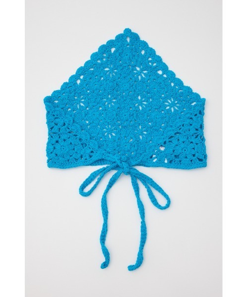 RODEO CROWNS WIDE BOWL(ロデオクラウンズワイドボウル)の「クロシェバブーシュカ(ニットキャップ/ビーニー・レディース・ホワイト系その他/ブルー/ピンク系その他・FREE)」の16枚目の写真