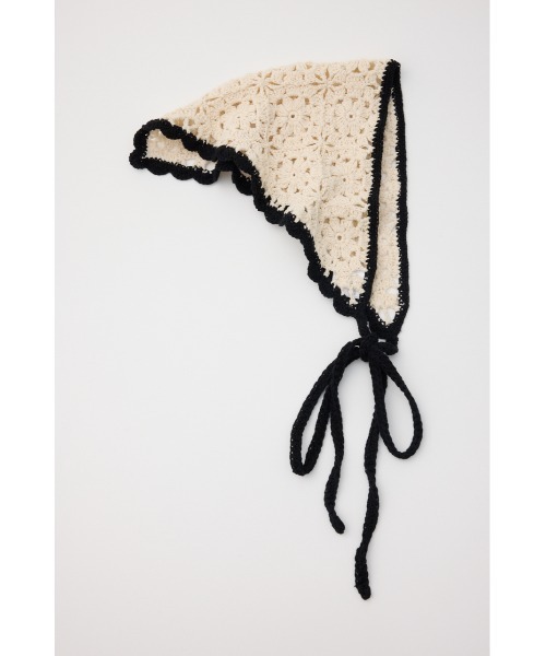 RODEO CROWNS WIDE BOWL(ロデオクラウンズワイドボウル)の「クロシェバブーシュカ(ニットキャップ/ビーニー・レディース・ホワイト系その他/ブルー/ピンク系その他・FREE)」の7枚目の写真