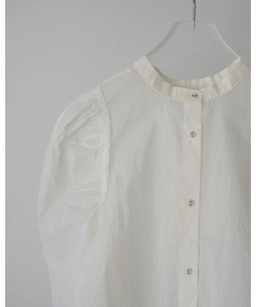 anuke（アンヌーク）の「anuke 2way Cottonorgandy Blouse（シャツ