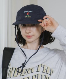 Chick（チック）の「Jet Cap with Chin Strap and Embroidered Logo / あご紐付き ロゴ刺繍 ジェットキャップ 2026年春夏（キャップ）」