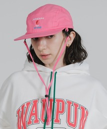 Chick(�`�b�N)��Jet Cap with Chin Strap and Embroidered Logo / �����R�t�� ���S�h�J �W�F�b�g�L���b�v 2026�N�t��(�L���b�v)