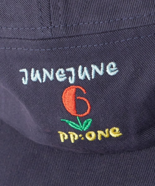 Chick(チック)の「Jet Cap with Chin Strap and Embroidered Logo / あご紐付き ロゴ刺繍 ジェットキャップ 2026年 夏 夏服(キャップ・レディース・ネイビー/ピンク・FREE)」の5枚目の写真