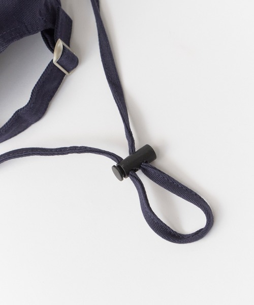 Chick(チック)の「Jet Cap with Chin Strap and Embroidered Logo / あご紐付き ロゴ刺繍 ジェットキャップ 2026年 夏 夏服(キャップ・レディース・ネイビー/ピンク・FREE)」の9枚目の写真