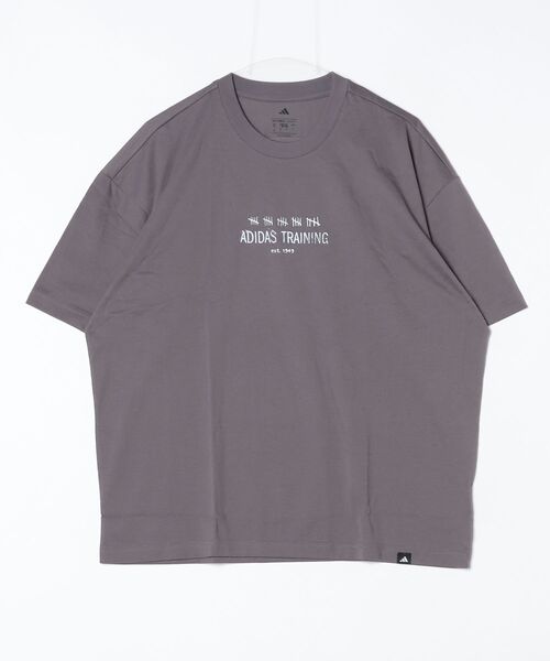 adidas(アディダス)の「アディダス adidas クライマクール パワー トレーニング グラフィック Tシャツ(Tシャツ/カットソー・メンズ・チャコールグレー/ブラック・M/L/LL/S/3L)」の2枚目の写真