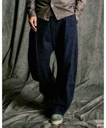 wjk（ダヴルジェイケイ）の「wide banana denim(OW)（デニムパンツ）」