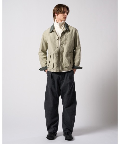 wjk(ダヴルジェイケイ)の「wide banana denim(OW)(デニムパンツ・メンズ・チャコールグレー/インディゴブルー・SMALL/MEDIUM/LARGE/X-LARGE)」の18枚目の写真