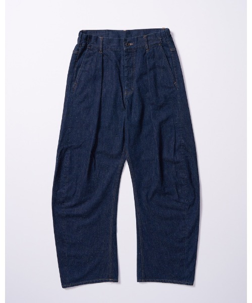 wjk(ダヴルジェイケイ)の「wide banana denim(OW)(デニムパンツ・メンズ・チャコールグレー/インディゴブルー・SMALL/MEDIUM/LARGE/X-LARGE)」の8枚目の写真