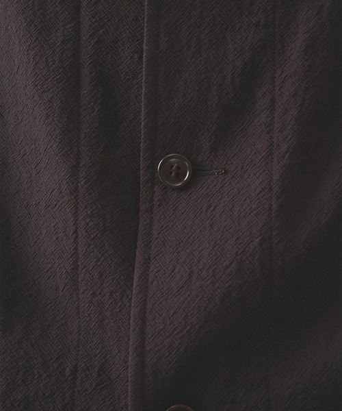 Product Twelve（プロダクトトゥエルブ）の「【Product Twelve/プロダクトトゥエルブ】Techno Wool Work Jacket（テーラードジャケット・メンズ・ブラウン/ブラック・2/1）」の14枚目の写真