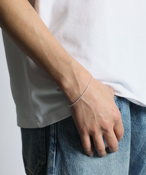 シルバー925 ツイストチェーンブレスレット シルバー925 ツイストチェーン ブレスレット（ブレスレット）｜LANVIN