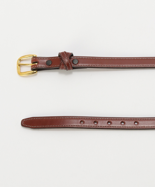 plage（プラージュ）の「TORY LEATHER CO. / トリーレザー 3/4 INCH CROSSED ベルト（ベルト・レディース・ブラック/タン・FREE）」の8枚目の写真