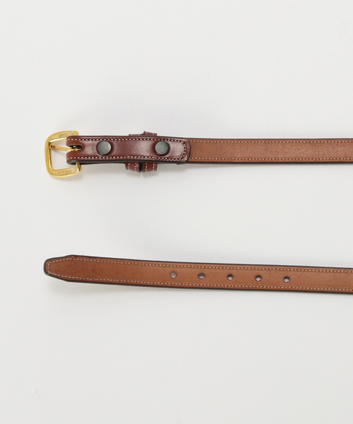 plage（プラージュ）の「TORY LEATHER CO. / トリーレザー 3/4 INCH CROSSED ベルト（ベルト・レディース・ブラック/タン・FREE）」の7枚目の写真