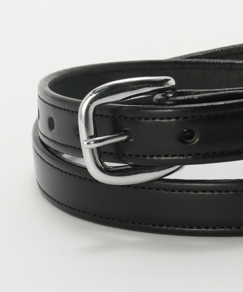 plage（プラージュ）の「TORY LEATHER CO. / トリーレザー 3/4 INCH CROSSED ベルト（ベルト・レディース・ブラック/タン・FREE）」の5枚目の写真