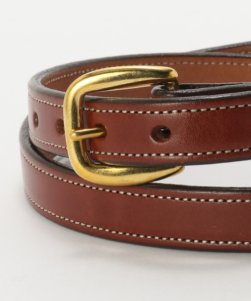 plage（プラージュ）の「TORY LEATHER CO. / トリーレザー 3/4 INCH CROSSED ベルト（ベルト・レディース・ブラック/タン・FREE）」の4枚目の写真