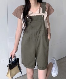 ショートパンツサロペット