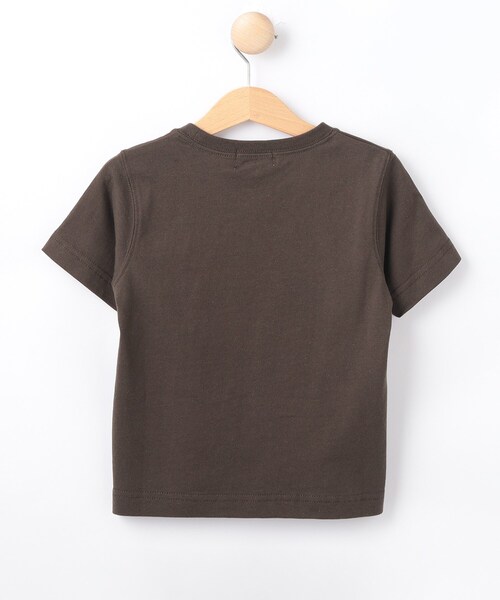 Dessin(デッサン)の「【リンクコーデ可/洗える】オーガニックコットン Tシャツ(Tシャツ/カットソー・キッズ・ブラウン系その他/グレー/イエロー/ホワイト・14/12/10)」の6枚目の写真