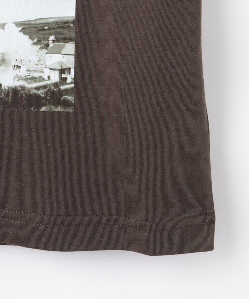 Dessin(デッサン)の「【リンクコーデ可/洗える】オーガニックコットン Tシャツ(Tシャツ/カットソー・キッズ・ブラウン系その他/グレー/イエロー/ホワイト・14/12/10)」の9枚目の写真