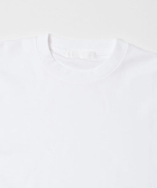SENSE OF PLACE by URBAN RESEARCH(センスオブプレイスバイアーバンリサーチ)の「コットンスムースショートスリーブ Tシャツ(Tシャツ/カットソー・メンズ・ホワイト/ネイビー/ライトベージュ/チャコールグレー/ライトブルー/ブラック・LARGE/MEDIUM)」の7枚目の写真