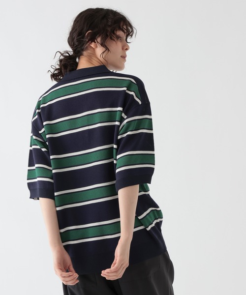GEORGE'S(ジョージズ)の「ドライタッチポロ(シャツ/ブラウス・メンズ・ネイビー系/ブラウン・LARGE/MEDIUM)」の13枚目の写真