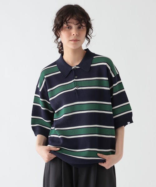GEORGE'S(ジョージズ)の「ドライタッチポロ(シャツ/ブラウス・メンズ・ネイビー系/ブラウン・LARGE/MEDIUM)」の10枚目の写真