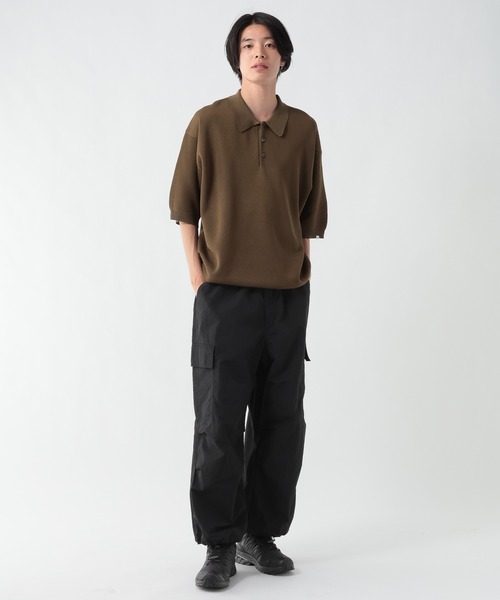 GEORGE'S(ジョージズ)の「ドライタッチポロ(シャツ/ブラウス・メンズ・ネイビー系/ブラウン・LARGE/MEDIUM)」の19枚目の写真