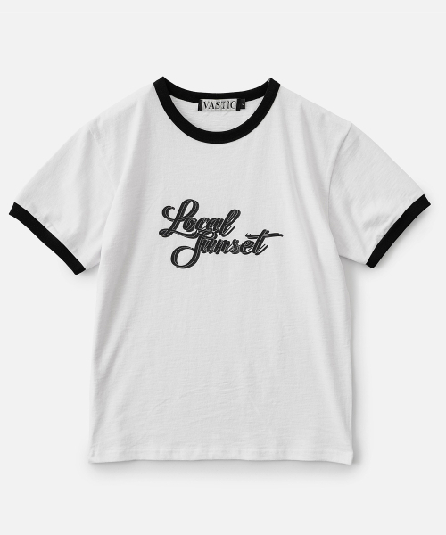VASTIC(バスティック)の「サンセットリンガーTシャツ_ホワイト(Tシャツ/カットソー・メンズ・ホワイト・MEDIUM/LARGE/X-LARGE)」の2枚目の写真
