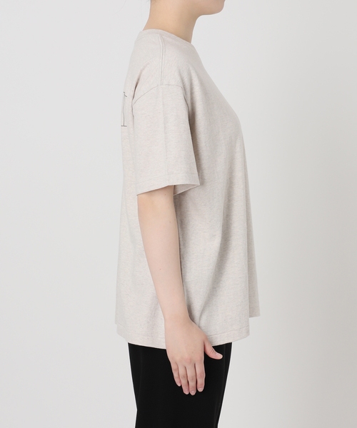 AMERICANA(アメリカーナ)の「【AMERICANA/アメリカーナ】別注BASIC PRINT T(Tシャツ/カットソー・レディース・ホワイト/ブラック系その他/アイボリー・36)」の15枚目の写真
