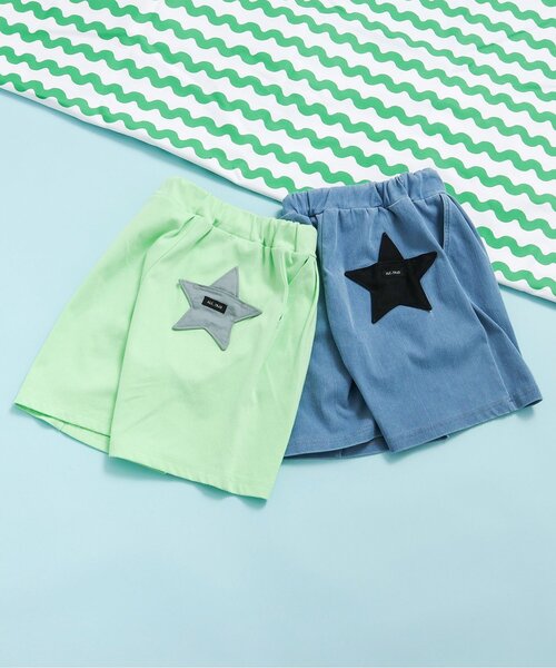 apres les cours(アプレレクール)の「【接触冷感】ひんやりスターポケットハーフパンツ(その他パンツ・キッズ・ミント/ブルー・100/130/120/110/90/80)」の11枚目の写真