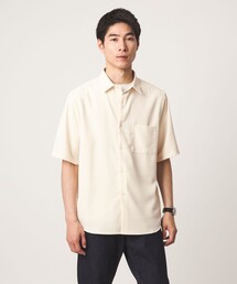 【WEB限定】JUST fit ソフト ドレープ 半袖 シャツ