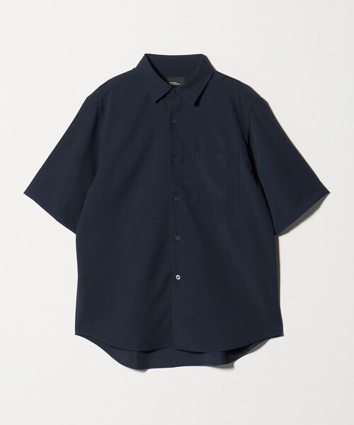 green label relaxing(グリーンレーベルリラクシング)の「【WEB限定】JUST fit ソフト ドレープ 半袖 シャツ(シャツ/ブラウス・メンズ・ネイビー/ダークグレー/ライトグレー/オフホワイト・S/XL/L/M)」の20枚目の写真