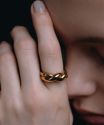 CENE（セネ）の「【CENE】セネ/ツイストダブルリング（リング）」