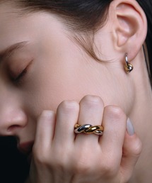 CENE（セネ）の「【CENE】セネ/ツイストダブルリング（リング）」