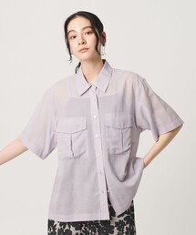 BEAUTY&YOUTH UNITED ARROWS | コットンツイル シアー サファリシャツ(シャツ/ブラウス)