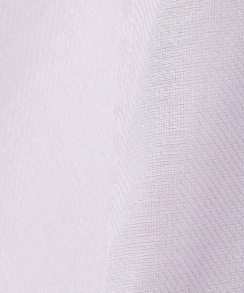 BEAUTY&YOUTH UNITED ARROWS(ビューティーアンドユースユナイテッドアローズ)の「コットンツイル シアー サファリシャツ(シャツ/ブラウス・レディース・ライラック/ネイビー/ワイン・S/M)」の4枚目の写真