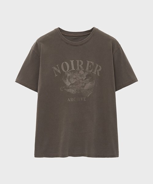 NOIRER(ノイア)の「アーカイブプリントTシャツ(アッシュブラウン)(Tシャツ/カットソー・メンズ・その他・48/50/52)」の2枚目の写真