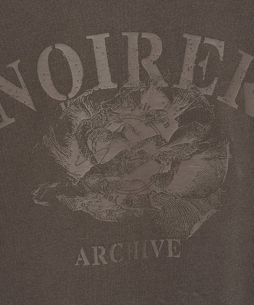 NOIRER(ノイア)の「アーカイブプリントTシャツ(アッシュブラウン)(Tシャツ/カットソー・メンズ・その他・48/50/52)」の6枚目の写真