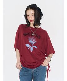 jouetie | ローズロゴルーズTシャツ(Tシャツ/カットソー)
