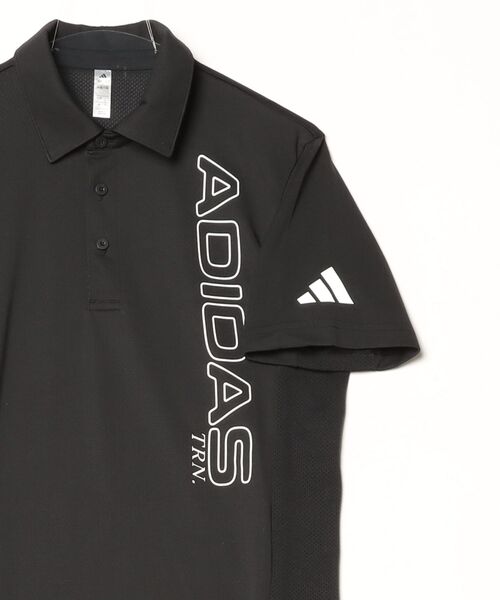 adidas（アディダス）の「【別注】アディダス adidas M TRN ポロシャツ 限定コラボ（ポロシャツ・メンズ・ブラック/ホワイト/グリーン・M/L/LL/3L/S）」の13枚目の写真