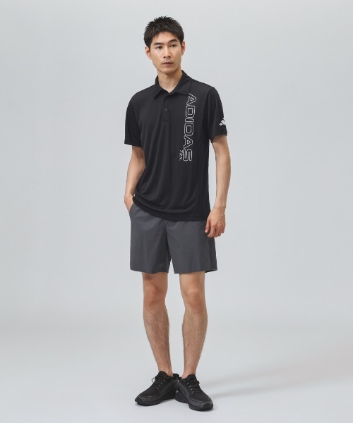 adidas（アディダス）の「【別注】アディダス adidas M TRN ポロシャツ 限定コラボ（ポロシャツ・メンズ・ブラック/ホワイト/グリーン・M/L/LL/3L/S）」の10枚目の写真