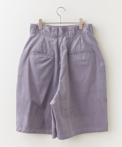 MAUI and Sons(マウイアンドサンズ)の「MAUI and Sons / マウイアンドサンズ SUNFADE BAGGY SHORTS サンフェードバギーショーツ コーデュロイ生地 ハーフパンツ 秋 秋服 2026年秋冬(その他パンツ・メンズ・ブラック/パープル/ピンク・S/M/L)」の7枚目の写真