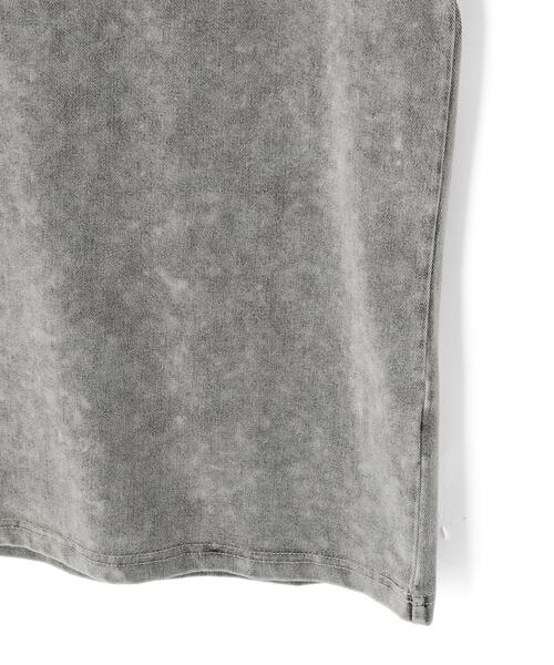 DANKE SCHON（ダンケシェーン）の「【WEB&DEPOT限定】DankeSchon/ダンケシェーン/PIGMENT NOSLEEVES（Tシャツ/カットソー・レディース・グレー/ブラック・F）」の6枚目の写真