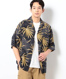 Grand PARK | BROOKLYN OVERALL プリントレーヨン オープンカラーシャツ(シャツ/ブラウス)