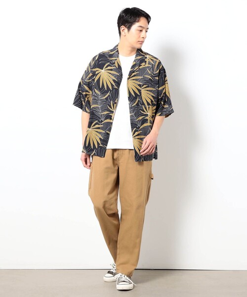 Grand PARK（グランドパーク）の「BROOKLYN OVERALL プリントレーヨン オープンカラーシャツ（シャツ/ブラウス・メンズ・その他4/その他3/その他2・L/M）」の13枚目の写真
